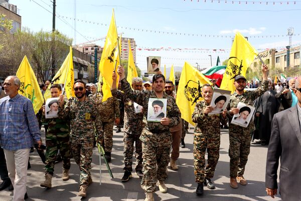 راهپیمایی روز قدس در مشهد مقدس