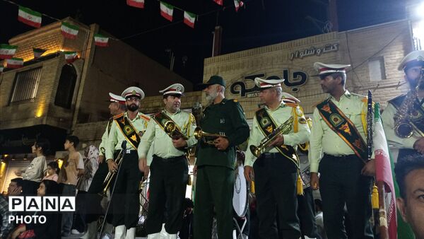 مردمان قنات قنوت قناعت در حسینه بزرگ ایران حماسه آفریدند 