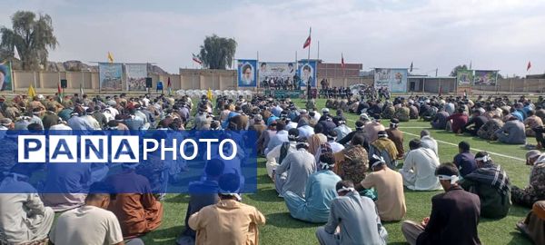 نمایش اقتدار و رزمایش بسیجیان شهرستا‌‌ن قلعه‌گنج