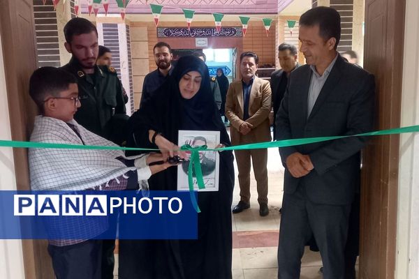 مراسم عزاداری ایام فاطمیه و بزرگداشت شهادت حضرت زهرا (س)  و افتتاح کلاس سایت دبستان شهید نوروزعلی حسینی