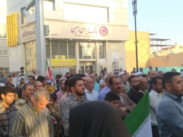 ملت ایران سکوت نخواهد کرد