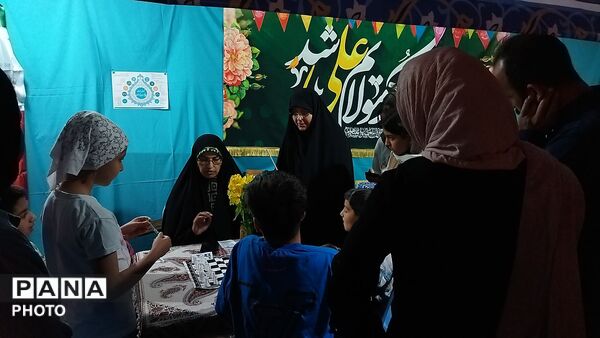 مهمانی کیلومتری غدیر در نیشابور 