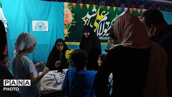 مهمانی کیلومتری غدیر در نیشابور 