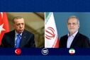 پزشکیان: آمادگی داریم دیپلماسی را در راستای حقوق بین‌المللی ادامه دهیم/ اردوغان: از رویکرد خردمندانه و صبورانه ایران قدردانی می‌کنیم