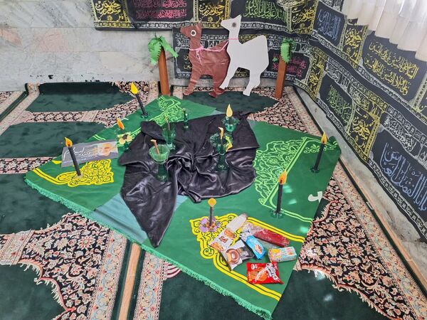 مراسم عزاداری کودکان دارالقران امام علی(ع)
