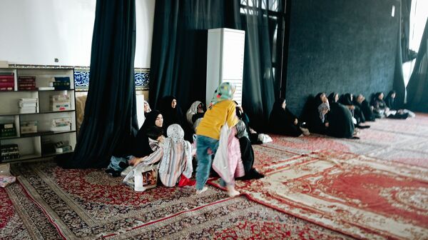 حضور کودکان در نماز جمعه شهرستان کاشمر
