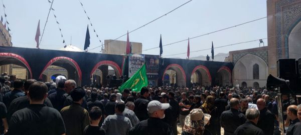 دل‌های جامانده، گرد حرم سلطان علی(ع) در مشهد اردهال به شور افتادند