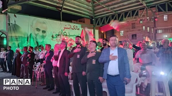 افتتاح نو میدان به یاد شهدای میناب در سرخه