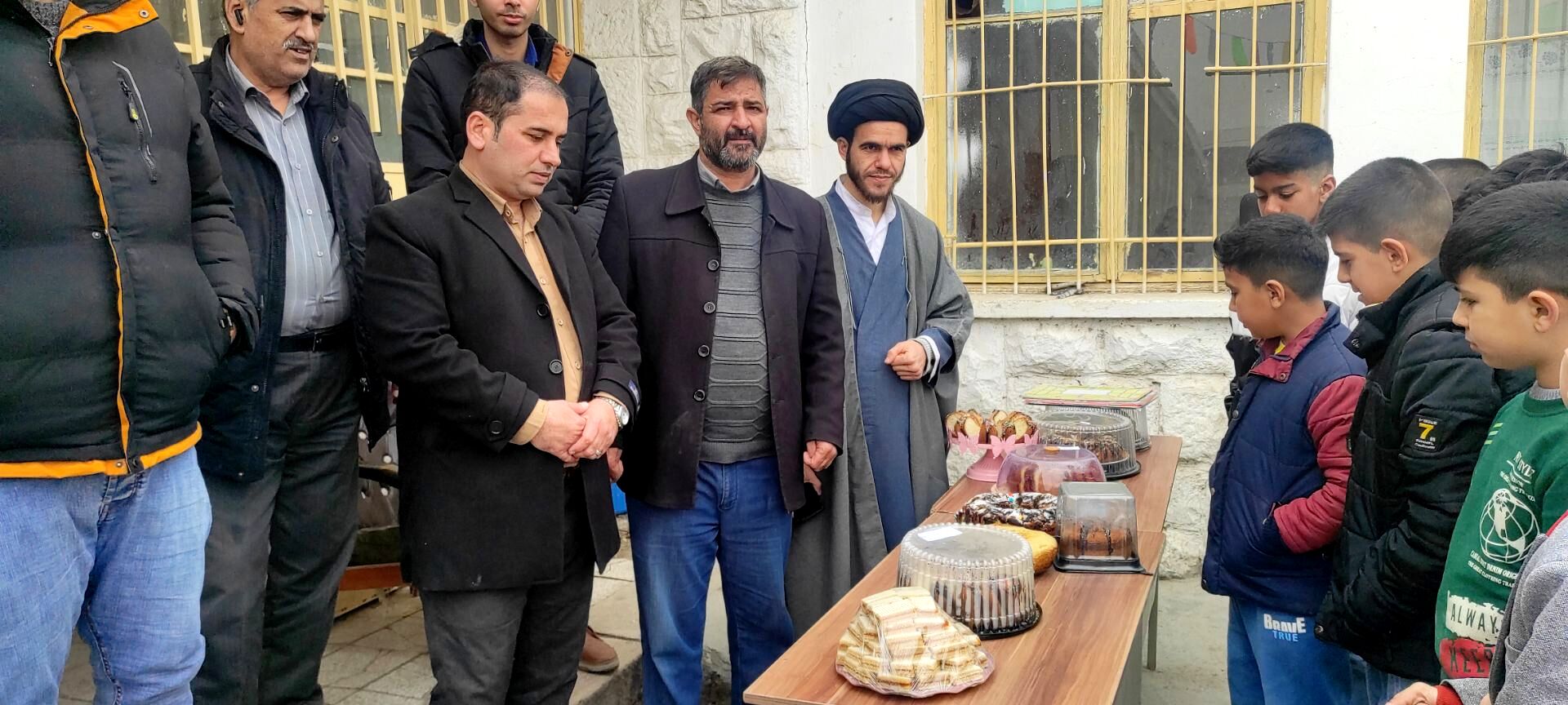 برگزاری جشن مبعث در دبیرستان شهید مصطفی خمینی و دبستان ۱۲ فروردین کارخانه قند شیروان