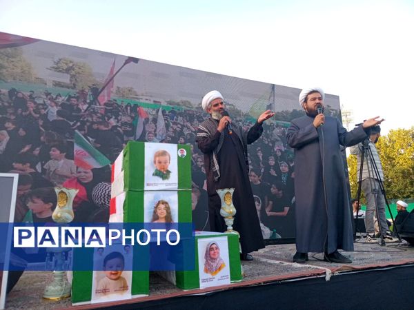 اجتماع بزرگ کودک و نوجوانان در پارک ملت مشهد مقدس