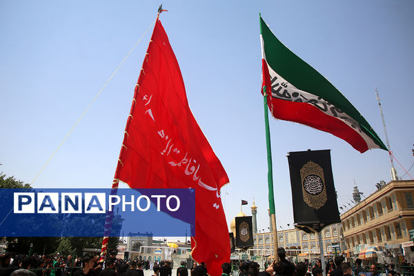 عزاداری تاسوعای حسینی(ع) در حرم حضرت معصومه(س)