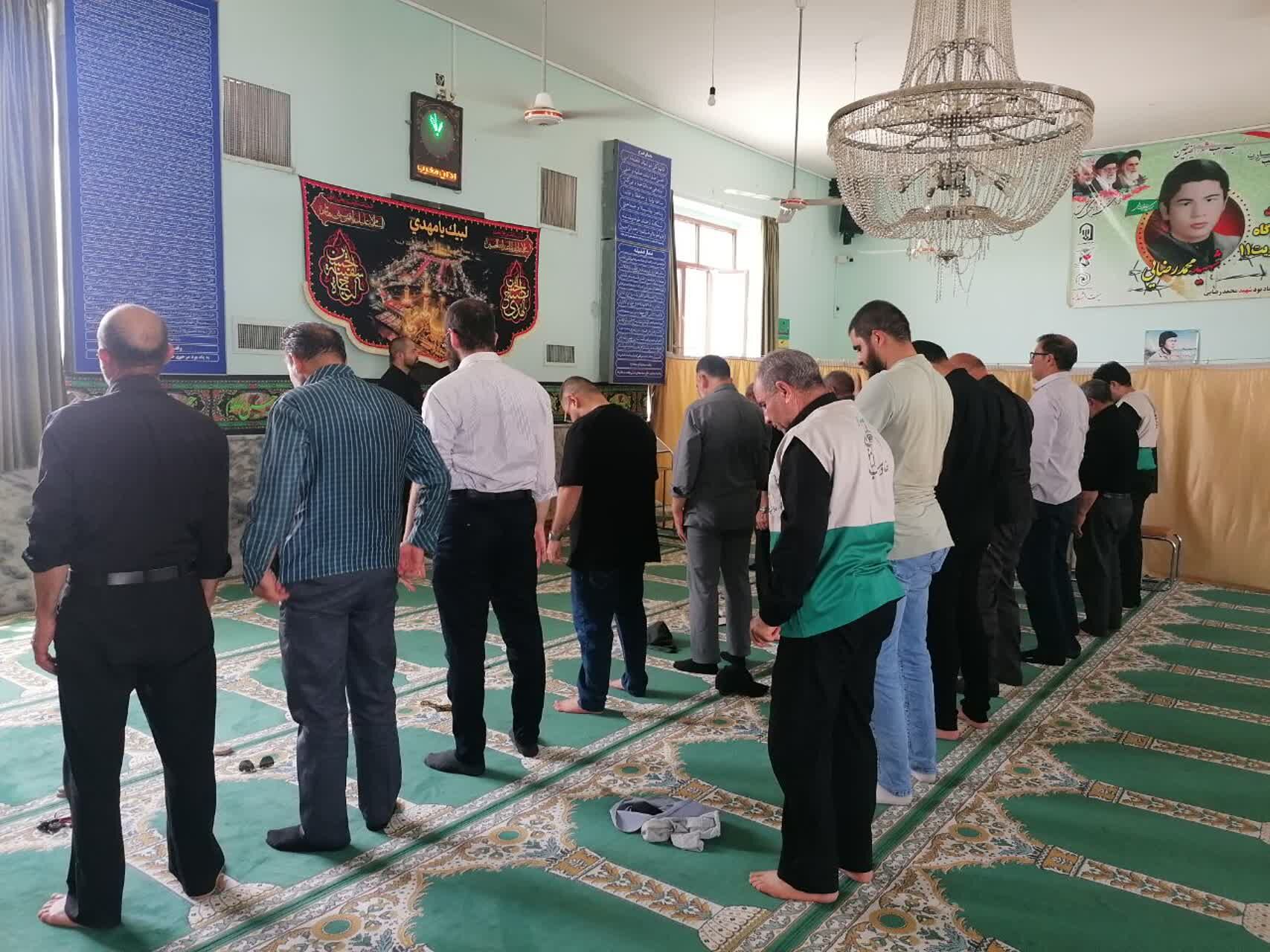 برپایی موکب عاشورایی اربعین حسینی در شیروان