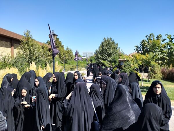 عزاداری رحلت حضرت رسول و امام حسن مجتبی علیه السلام در باغ اردوگاه خاتون مشهد