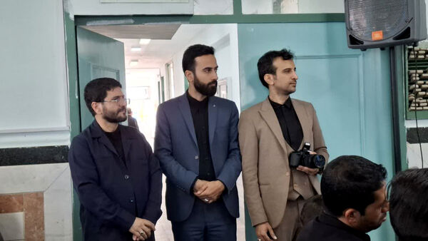 آیین افتتاح طرح توسعه سه کلاسه دبستان شهید مفتح روستای صرم