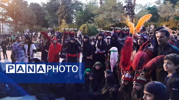 برگزاری آیین سوگواری کاروان عشق همزمان با شروع ماه صفر در شهرستان سبزوار