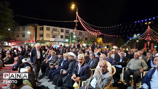 فارسان سیاه‌پوش محرم شد
