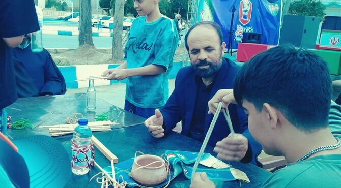 برپایی پاتوق «نوجوانان مبارز» با همت سازمان دانش‌آموزی ناحیه ۴ کرج