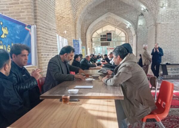میز خدمت هفته دوم بهمن ماه در نیشابور 