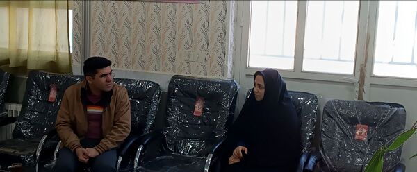 بازدید رئیس کارگروه آموزش متوسطه اداره آموزش و پرورش کاشمر‌ از دبیرستان میثاق