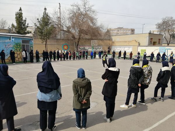 اجرای طرح همنوا در دبیرستان دخترانه نوید ناحیه پنج مشهد