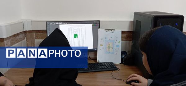 کارگاه آموزشی دانش‌آموزان سایبری در هنرستان سوره زنجان