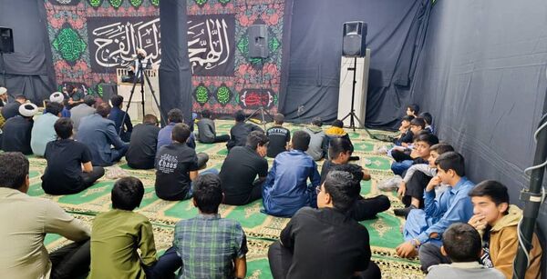 مراسم باشکوه ایام فاطمیه در هیات ریحانه النبی رودبار جنوب
