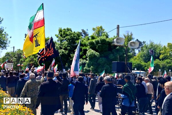 میزبان بغض‌های آسمانی، سوگواری مردمان باشتی در مراسم اربعین قائد امت