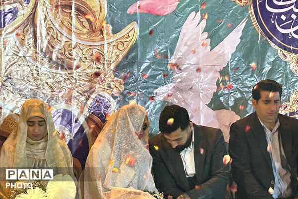مراسم ازدواج زوج های شهرستان پردیس در سالروز ازدواج امام علی(ع) و حضرت زهرا (س)