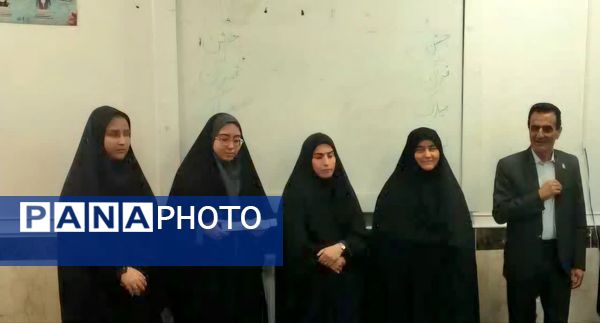 حضور سرپرست دانشگاه فرهنگیان استان گلستان و هیأت همراه در دبستان کوی انجیراب