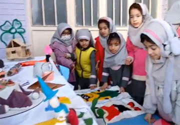 دبستان چراغی۲، میزبان نمایشگاه دست ساخته‌ها و هنرهای آوایی