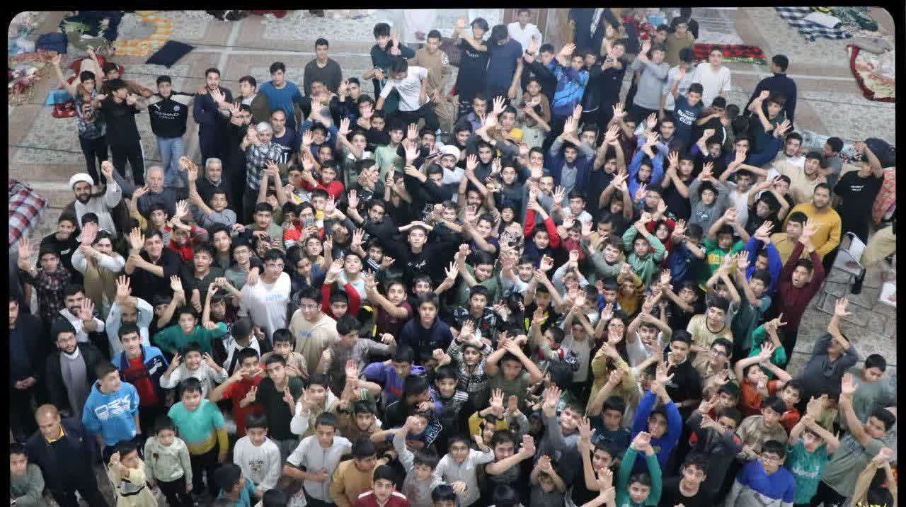 گزارشی متفاوت از اعتکاف دانش آموزی در کاشمر؛ سه روز در حالت پرواز