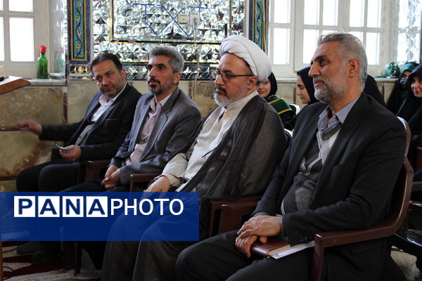 برگزاری تجمع هیات دانش‌آموزی «والعصر» در امامزاده محمد (ع)