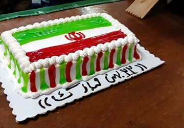 مراسم دهه‌فجر در دبستان شهید ابوالفضل شمس  منطقه  بیرانوند 