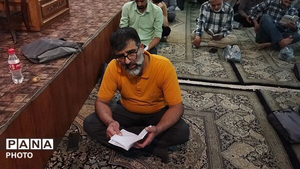 قرائت دعای عرفه در مهدیه نیشابور-۲