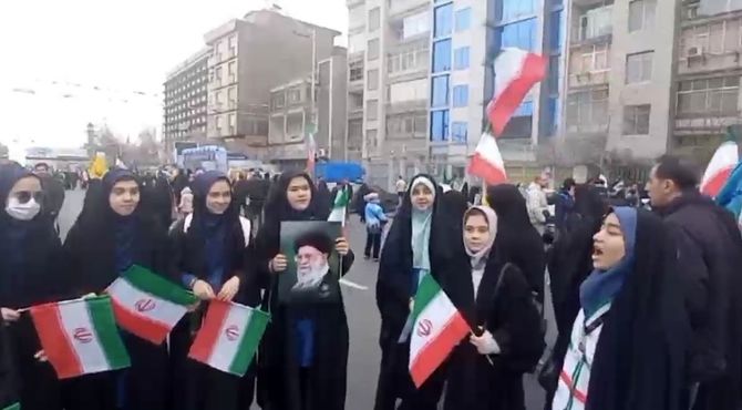 حضور گسترده مردم تهران در راهپیمایی ۲۲ بهمن ۱۴۰۴