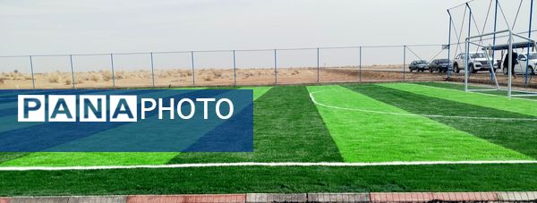 افتتاحیه چمن مصنوعی زمین فوتبال در شهرستان مه ولات