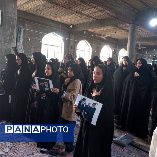 مراسم عزاداری شهدای خدمت در شهرستان فاروج 