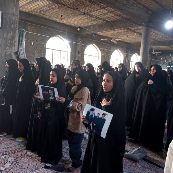 مراسم عزاداری شهدای خدمت در شهرستان فاروج 