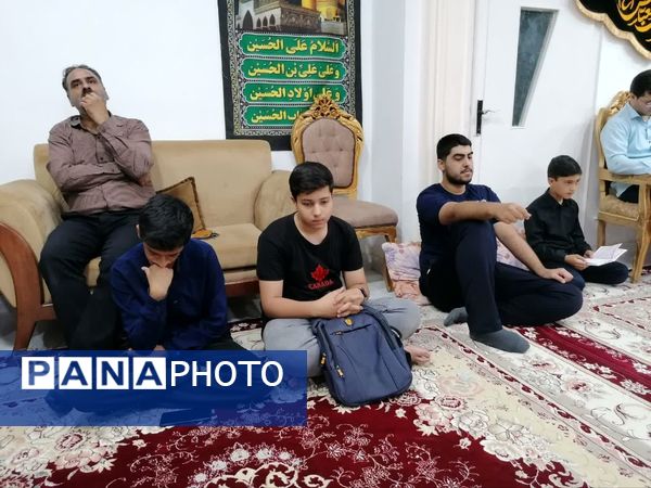 عزاداری نوجوانان کاشمری به یاد حضرت رقیه (س)