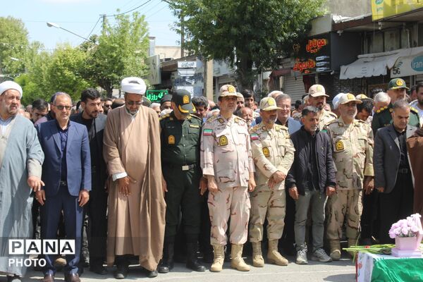 تشییع شهید وطن «مبین مولایی»