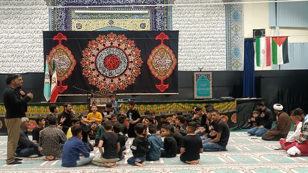 مراسم شب سوم محرم در شهرستان مارگون