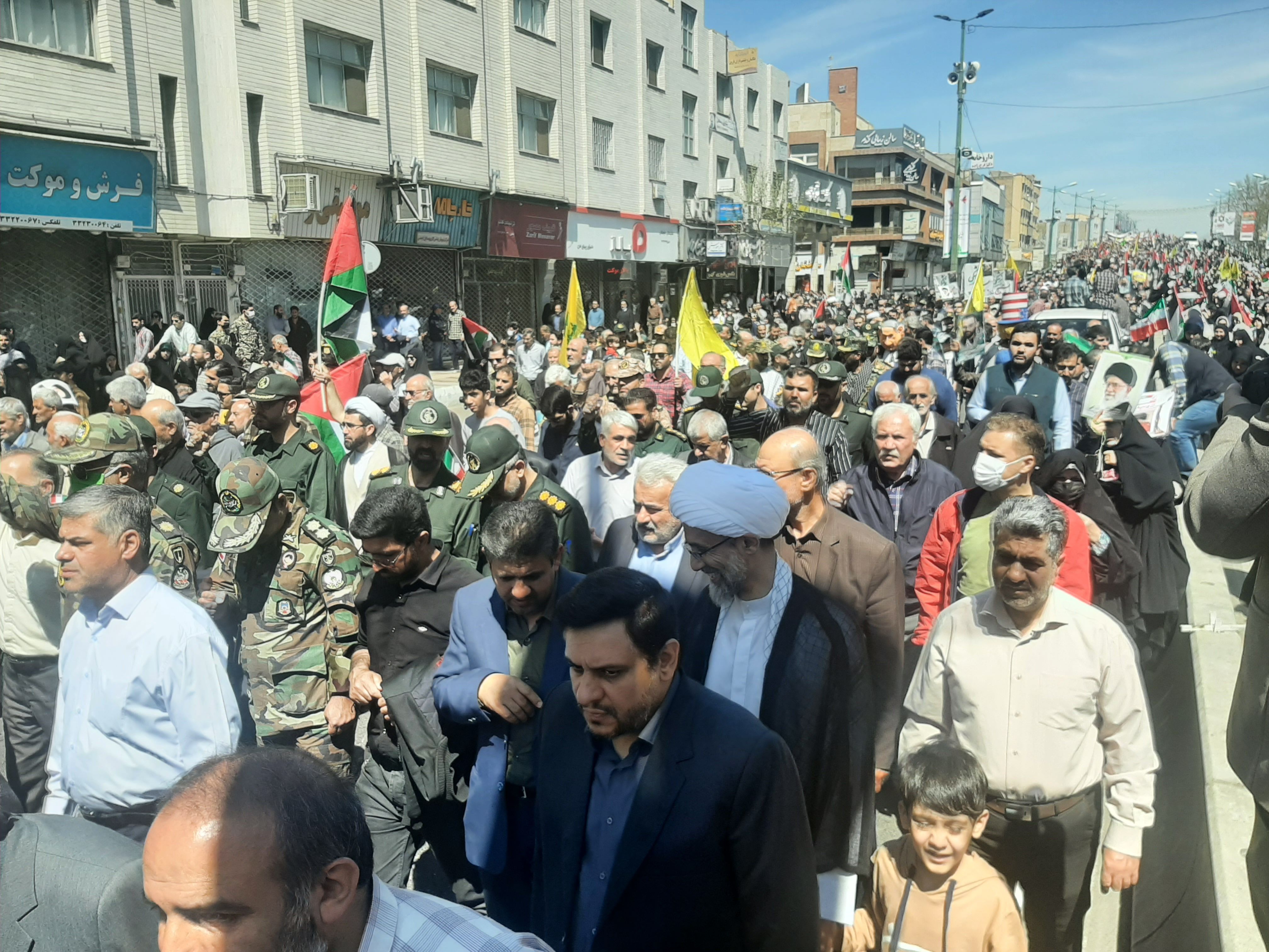ابتدا انتقام خون کودکان غزه را خواهیم گرفت/ فیلم