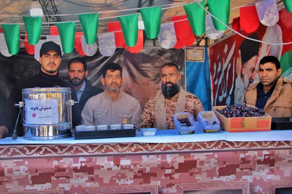خدمت در مسیر «طریق‌الشهدا» در سالگرد حاج قاسم