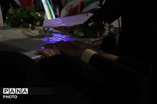 تشییع پیکر مطهر شهید مهدی عمارلو 