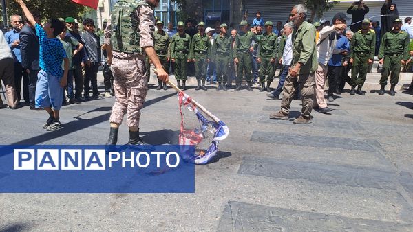 دومین راهپیمایی جمعه خشم در نیشابور 