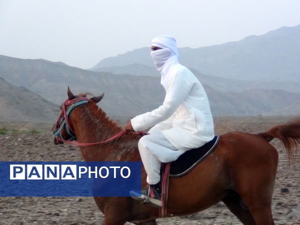 بازسازی واقعه عظیم «غدیر خم» در شهرستان بشاگرد 