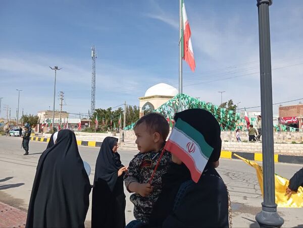 راهپیمایی 22 بهمن در لارستان 