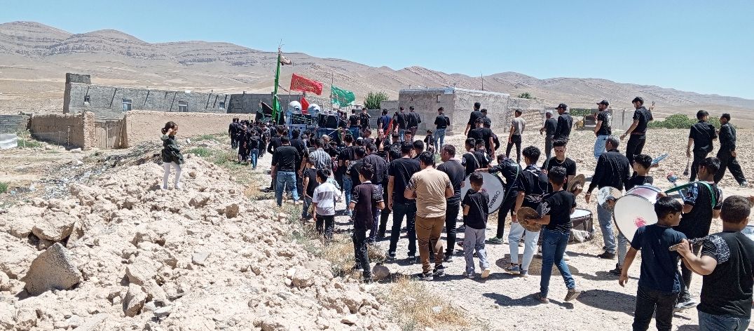 تاسوعای حسینی در روستای گزکوه