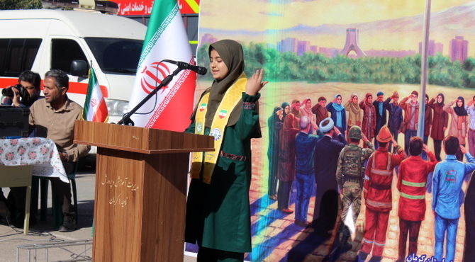 همایش پدافند غیرعامل در ناحیه 1 کرمان