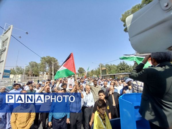 راهپیمایی جمعه خشم در کاشمر